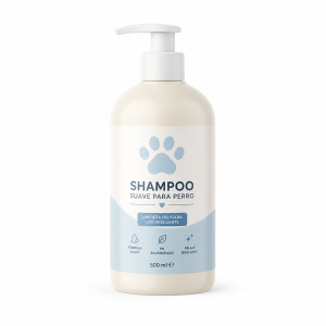 Shampoo suave para perro 500 ml